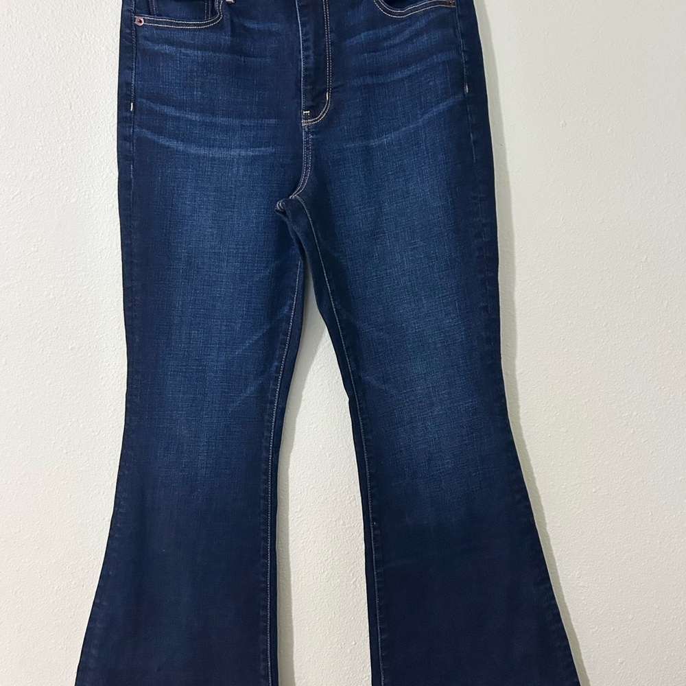 American Eagle Outfitters Dark Blue Flare Jeans